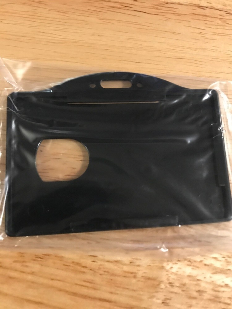 Sicurix 68310 plastic Badge Horizontal -Black. Cy