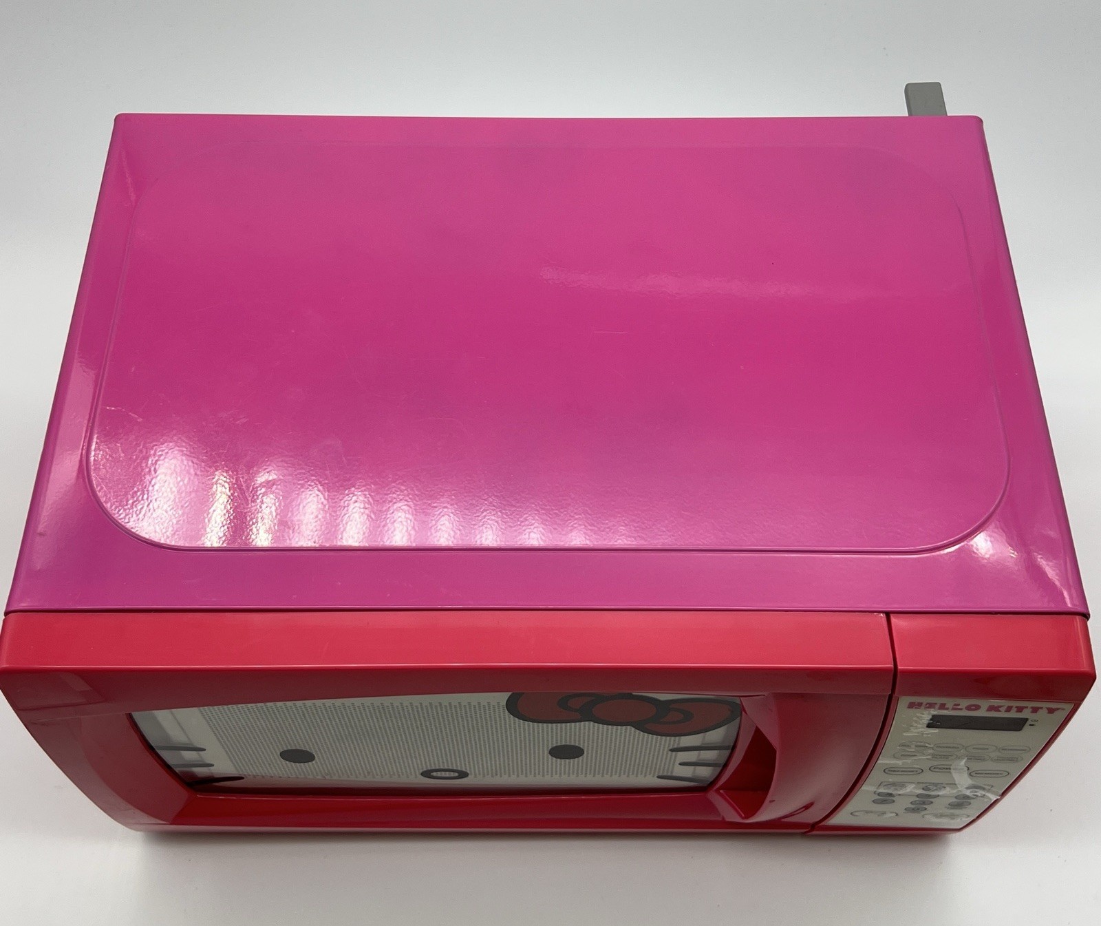 RARE Hello Kitty Hot Pink Microwave Collectable 2011 - Good Working Condition