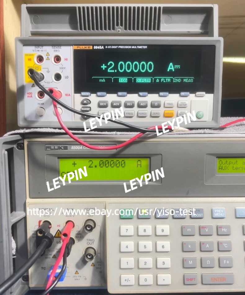 Fluke 8845A Digital Multimeter 6.5 Digit Precision Multimeter #Good function /