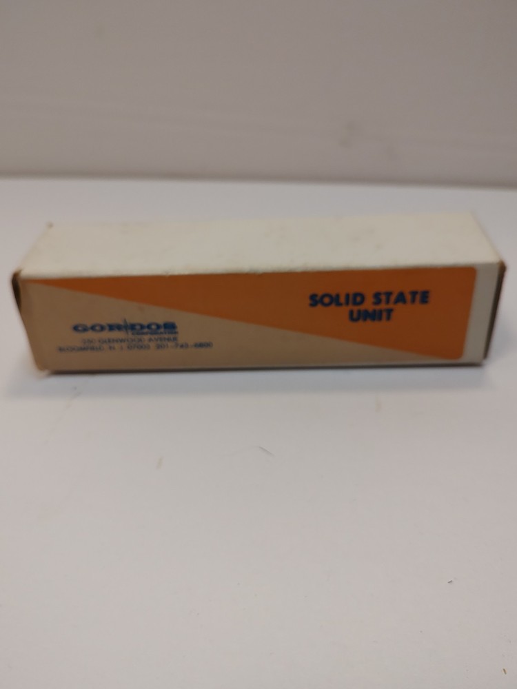 Gordos Solid State Unit GS-49 6 Amp