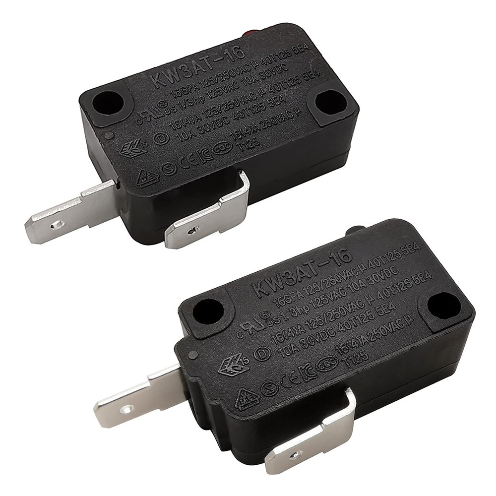 Microwave Oven Door Switch Replacement - 16A Compatible with Multiple Models