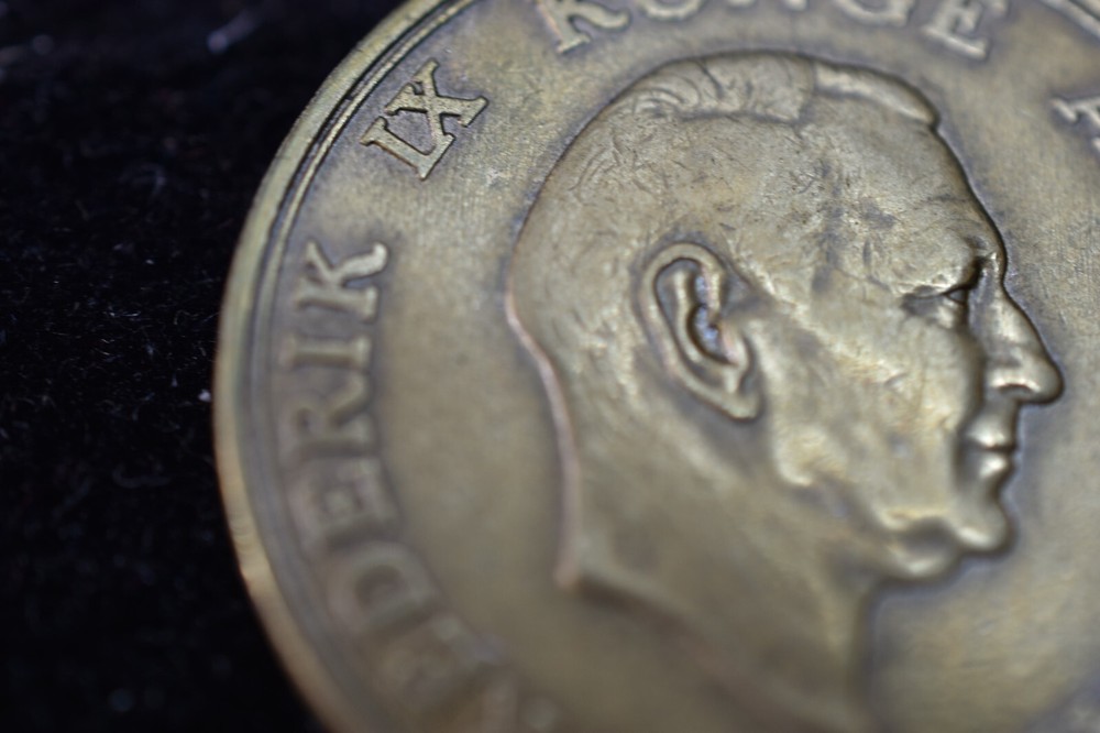 DENMARK 1952 2 KRONER
