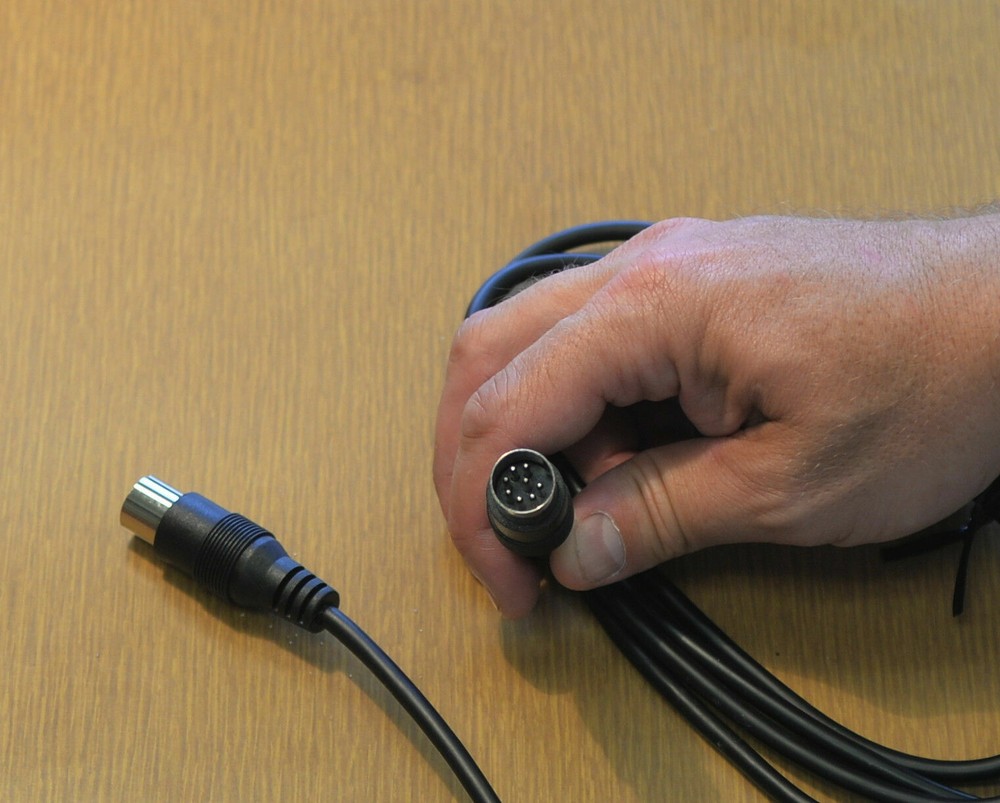 NEW Racermate Computrainer Velotron DIN-8 control cable 25ft.