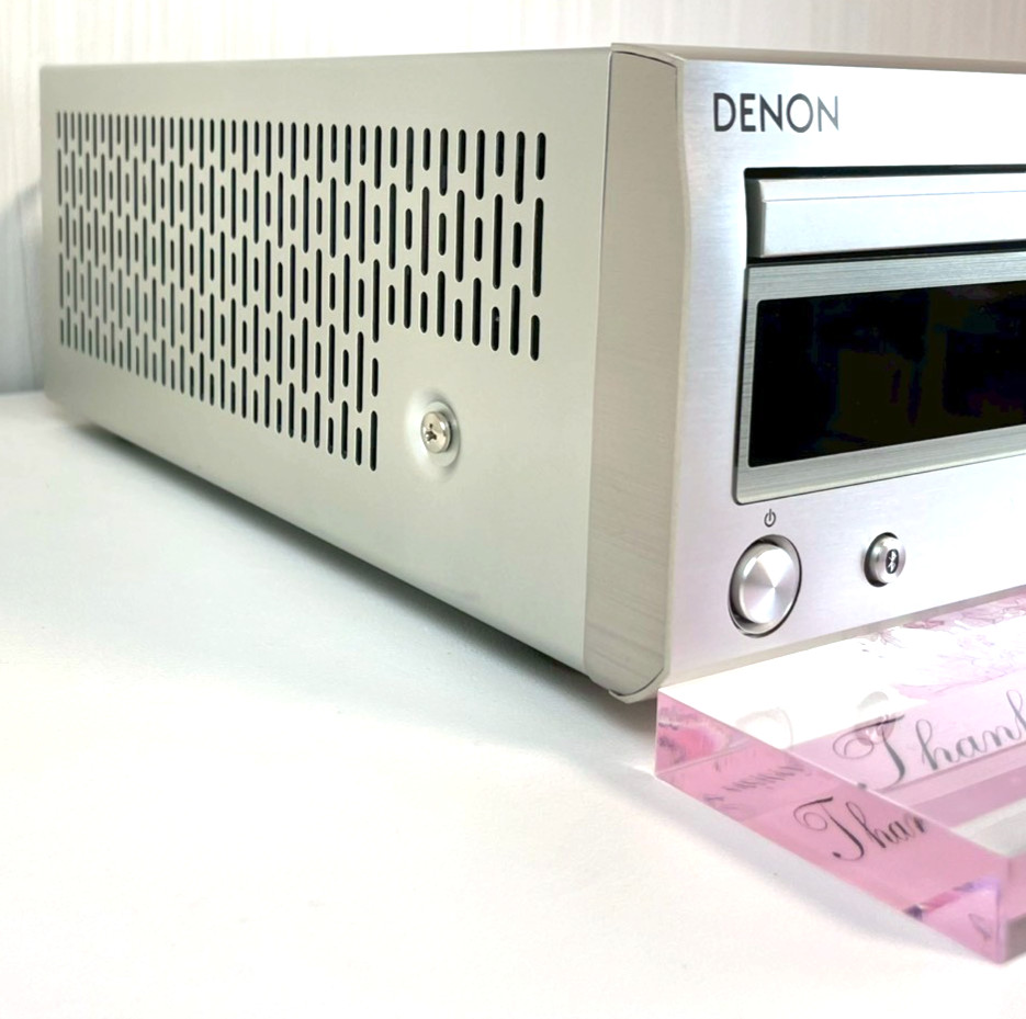 DENON RCD-M41 CD Receiver Integrated Amplifier Tested Working Silver