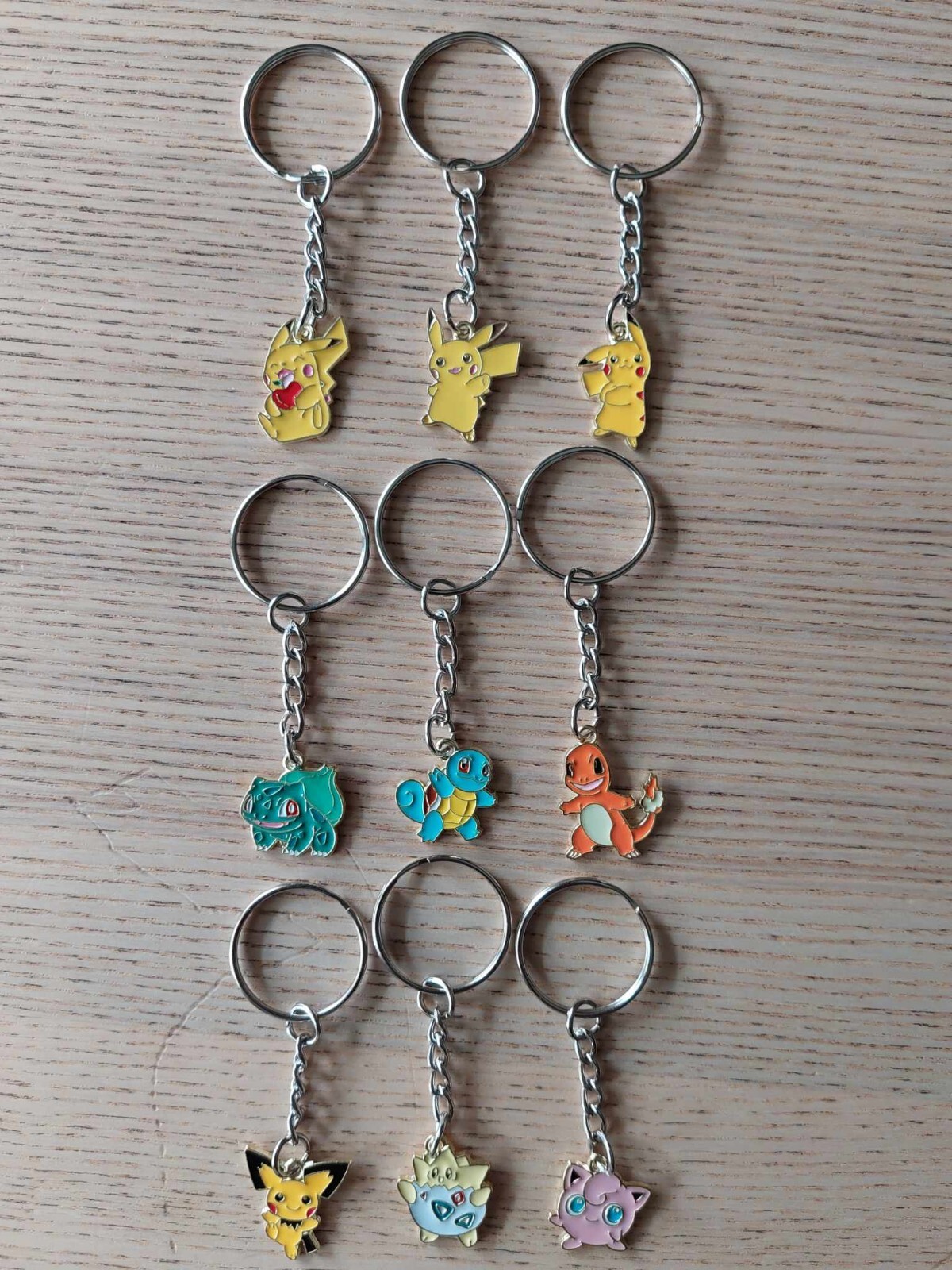Pokemon Small Metal Keychains 17 Variations Buy One Get One Free! Add 2 to Cart