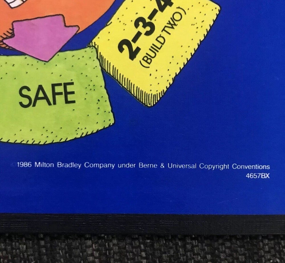 1986 Mouse Trap Board Game Extra Replacement Piece - GAME BOARD ONLY