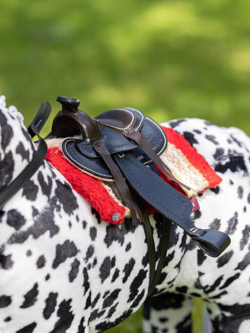 LeMieux Toy Pony Western Saddle - Black