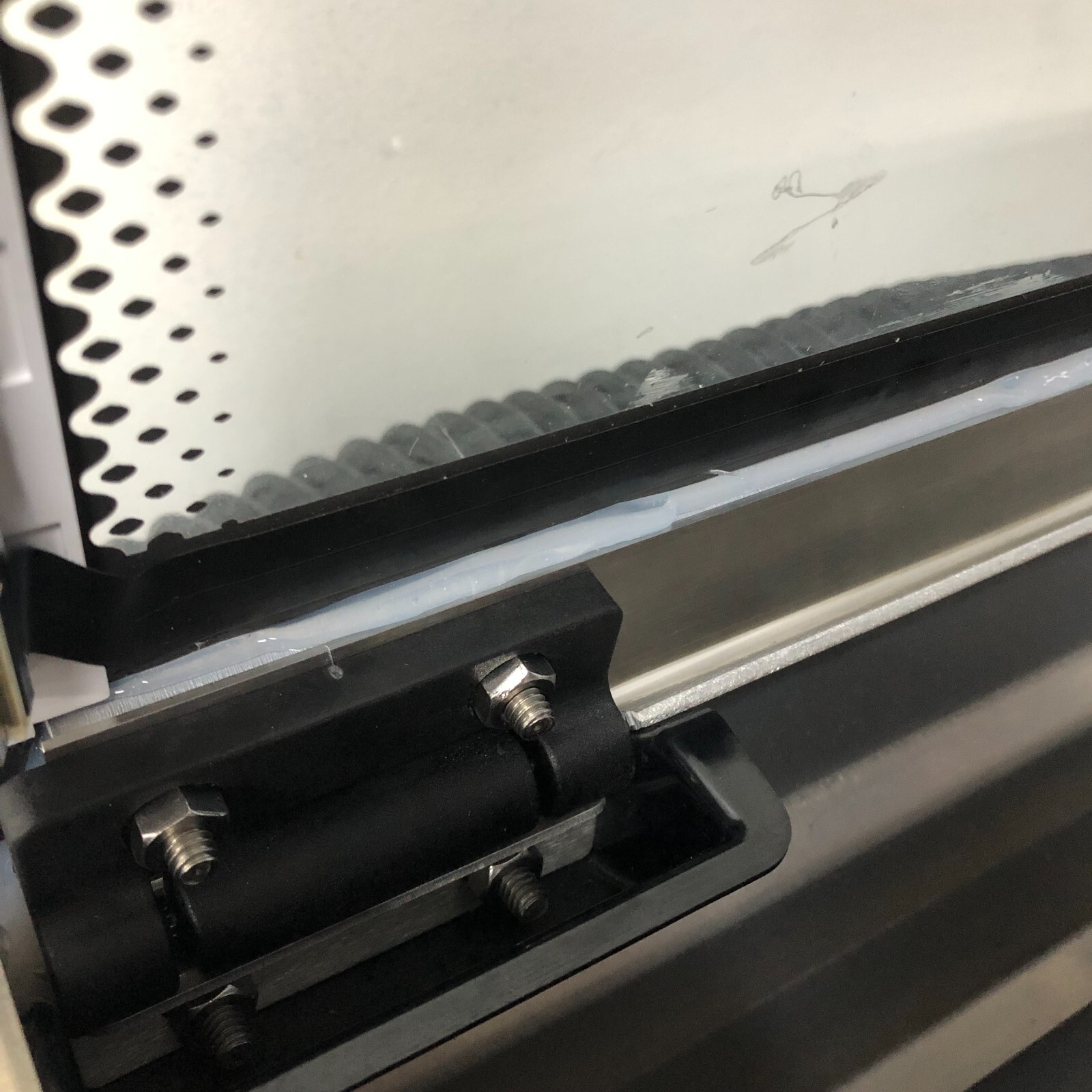 New GLOWFORGE Aftermarket LID Hinge Repair Bracket, All Metal Construction