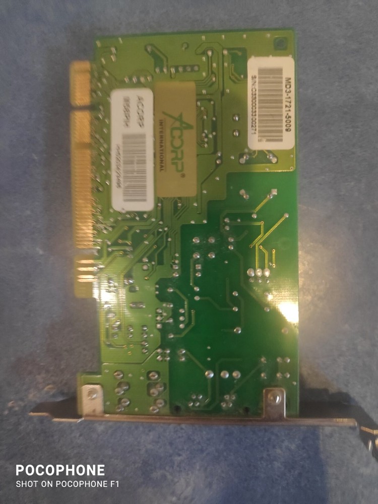 dial-up modem acorp m56pih