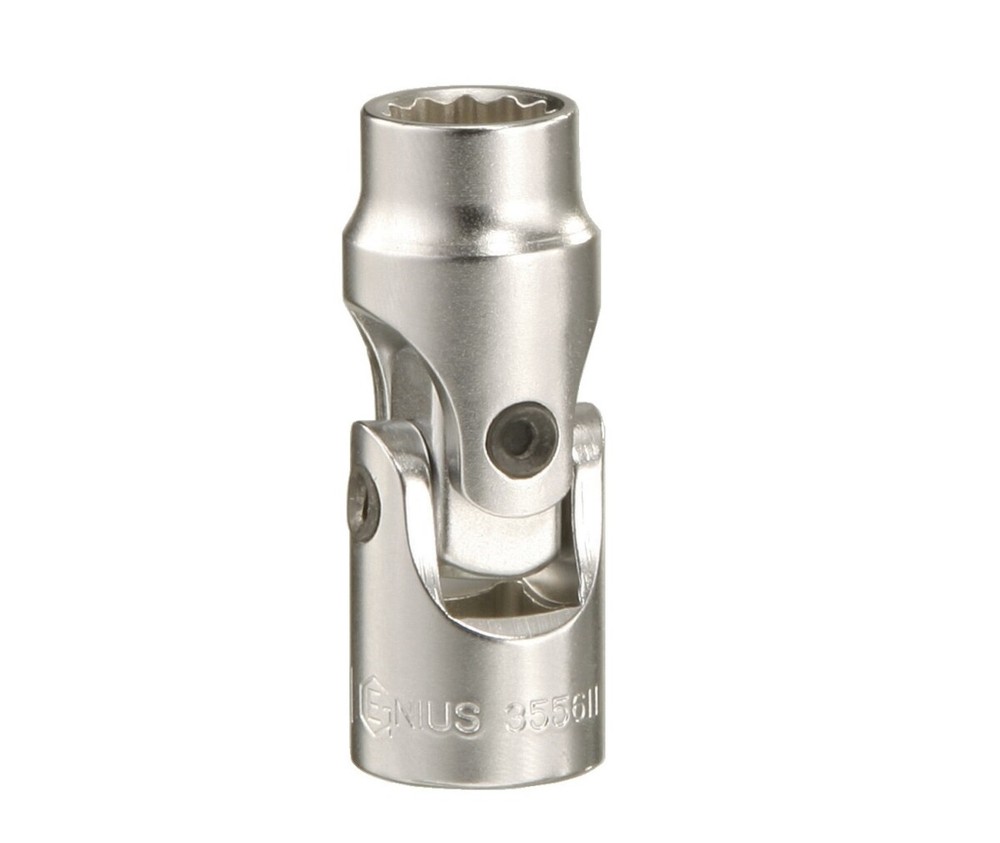 Genius Tools 1/4" Dr. 14mm Universal Hand Socket (12-Point) - 253514