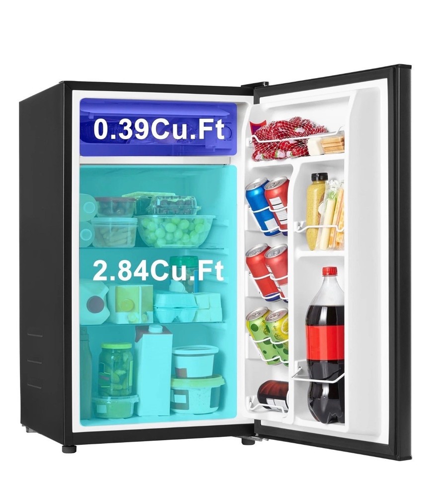 Galanz 3.3 Cu Ft Compact Refrigerator - Black