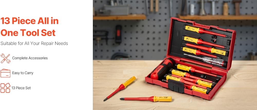 Insulated Screwdriver Set, Profal Electrical Screwdriver Set,