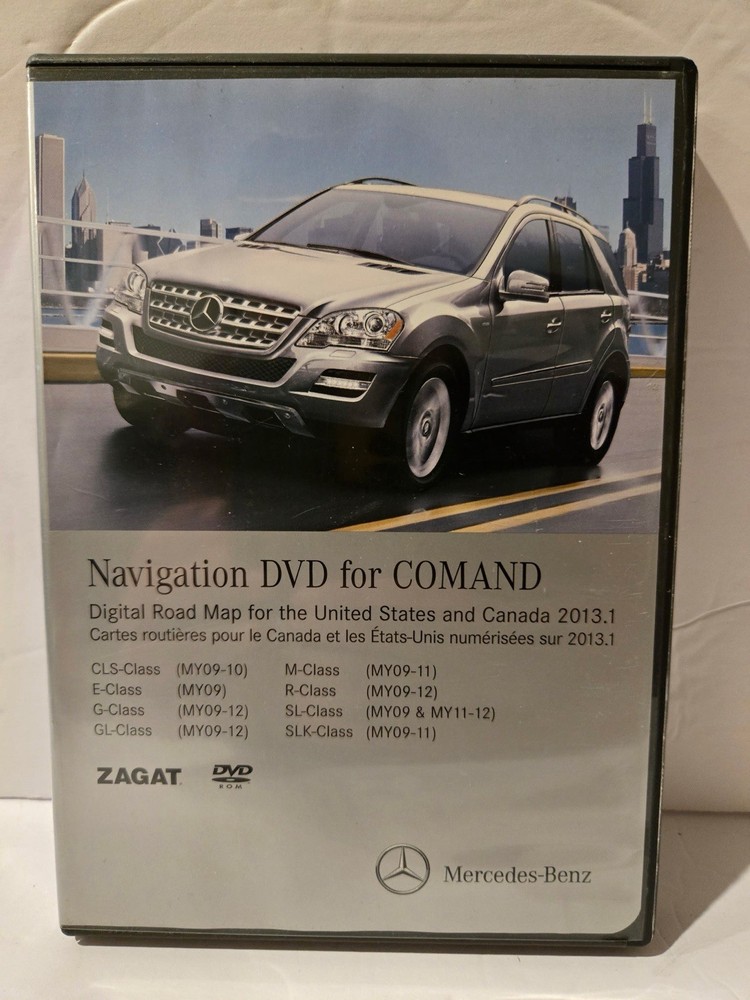 Mercedes Navigation DVD for Comand