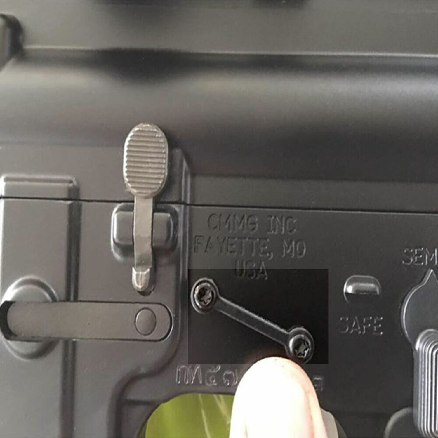 4 Pack Anti-Walk Trigger for.154 Small Pinholes High Precision Mount Kits