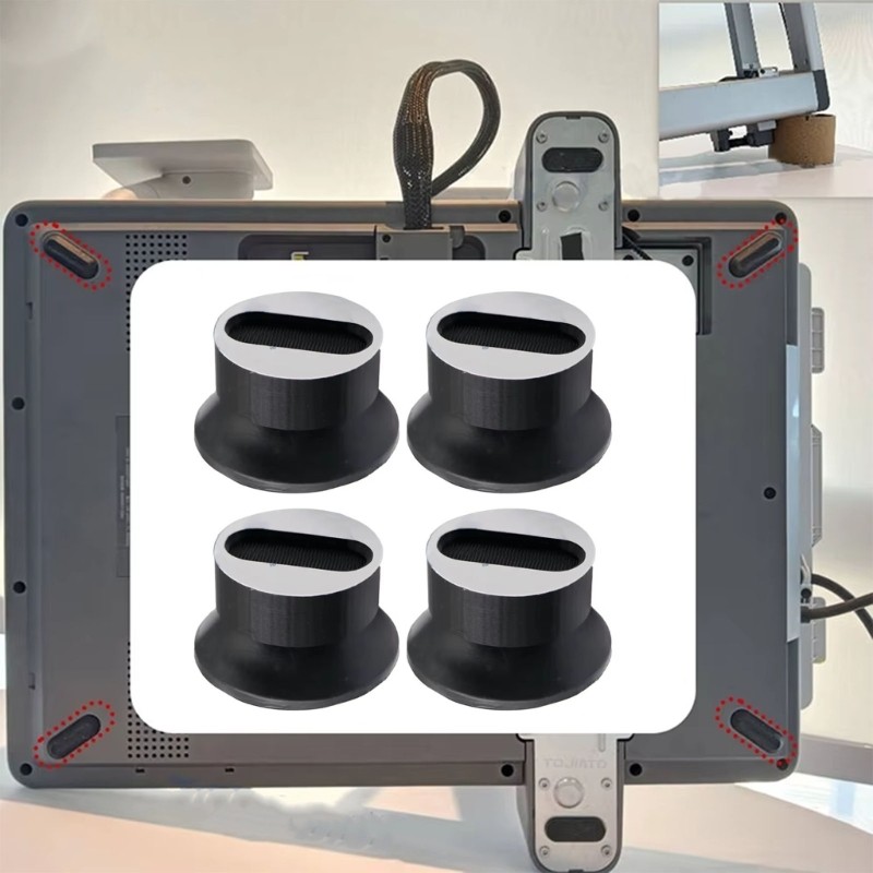 Advanced Elastomer Cushioning Backs For 3D Printer Stability And Quiet Action