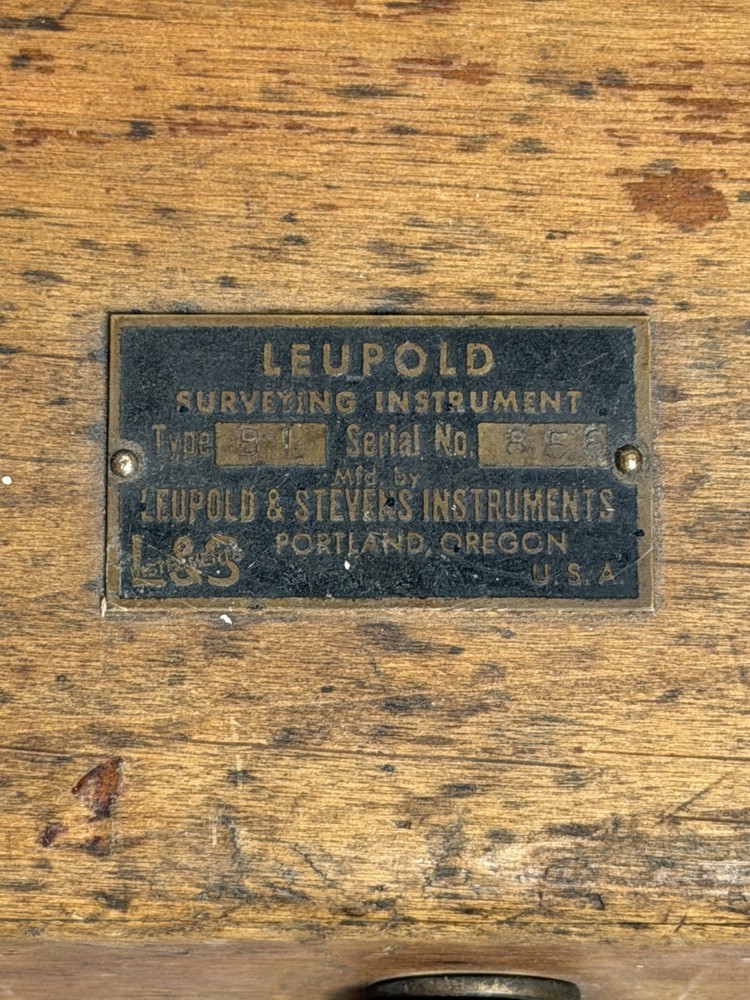 Antique Brass Microscope