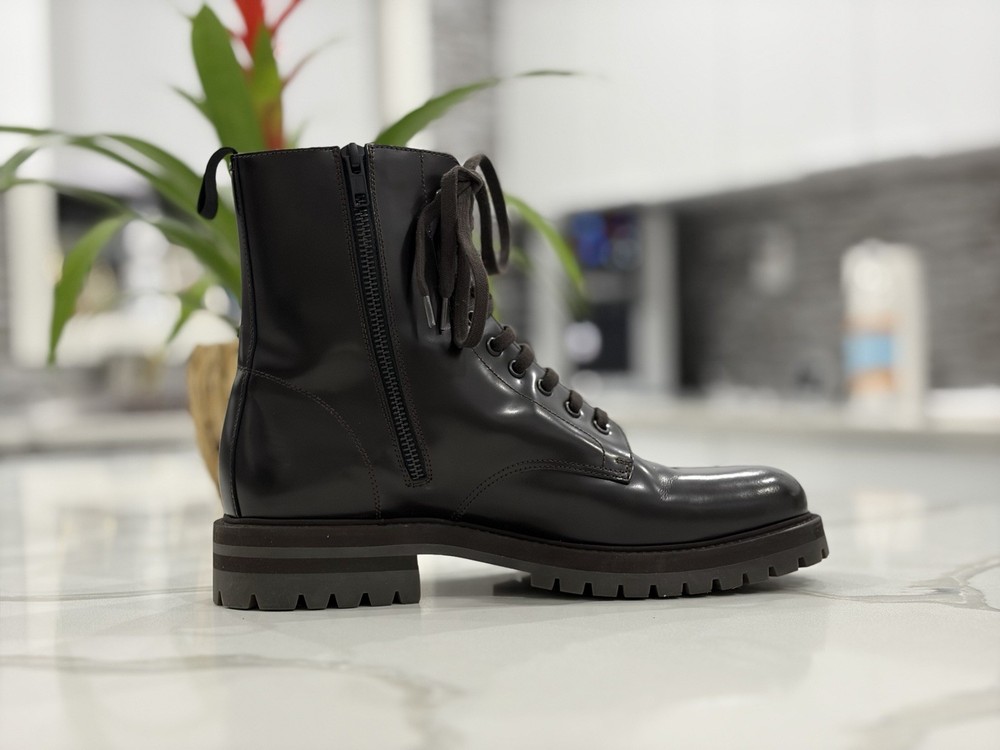 common projects Men’s combat Boot Brown Size 42