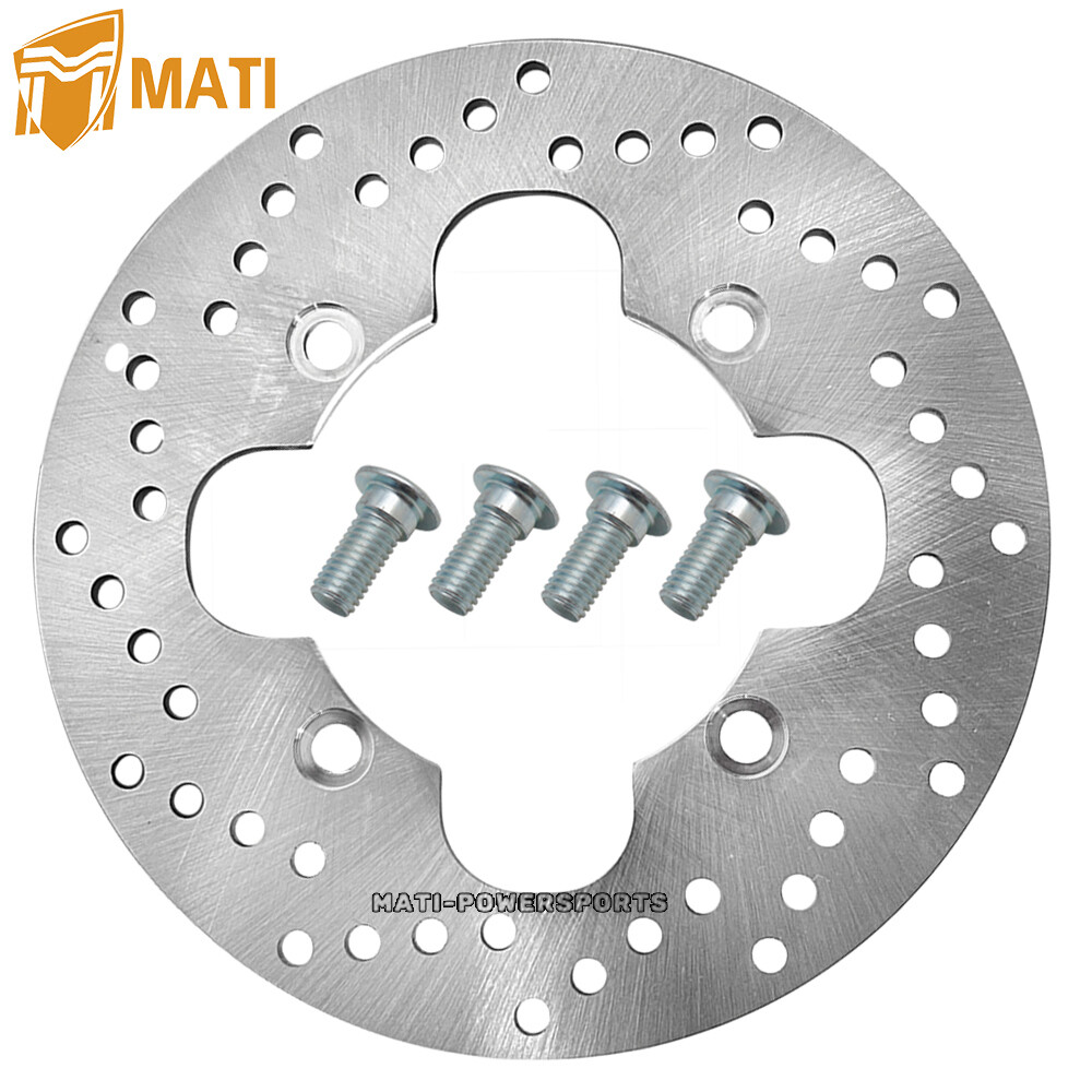 Rear Brake Disc Rotor w/Bolt for Honda Sportrax 400 TRX400EX TRX400X 1999-2014