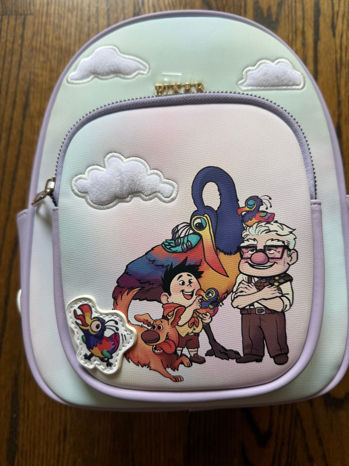 Disney Pixar Up Group Family Portrait Mini Backpack-Kevin Dug Carl Russell