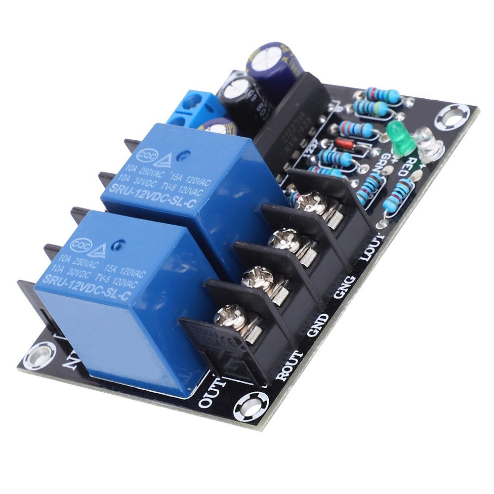Speaker Protection Board DualChannel Voltage Regulator Delay Module AC1215V