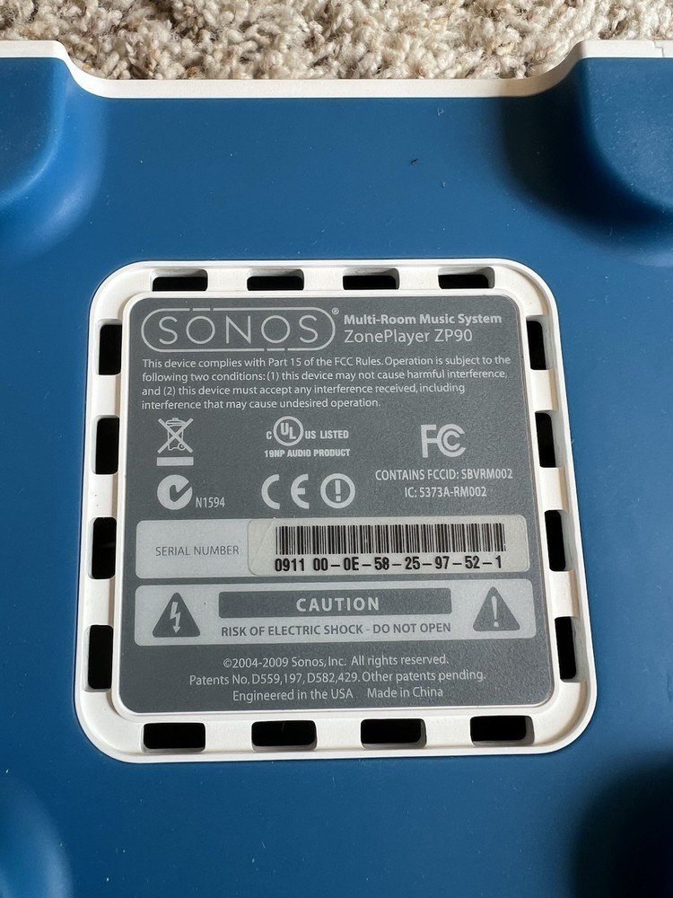 🇺🇸SONOS Zoneplayer ZP90 Zonebridge BR100 Controller CR200 Remote & Cradle🇺🇸