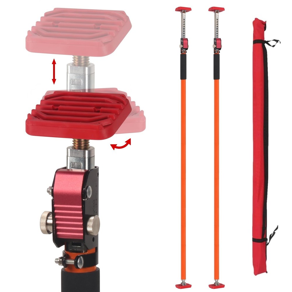 MOETER Adjustable Support Pole, 2 Pack Cabinet Jack Support Pole 57–98 Inc