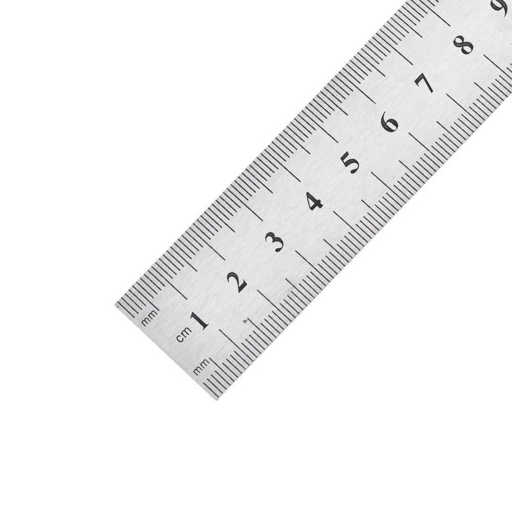 Right Angle Ruler 300mm L Shape Carpenter Square Dual Side Scale Layout Tool