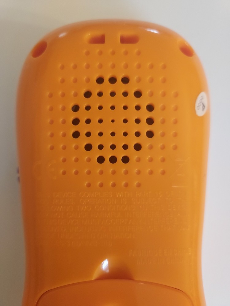 VTech Click and Count Remote White/Orange. Tested And Works
