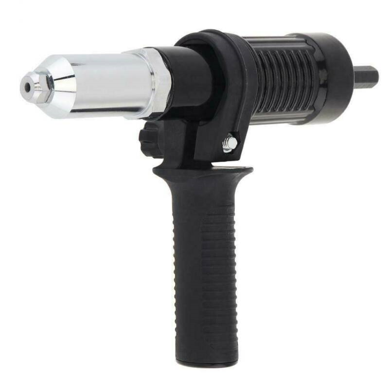 Professional Electric Rivet Nut Gun Adaptor Insert Cordless Power Drill Tool US