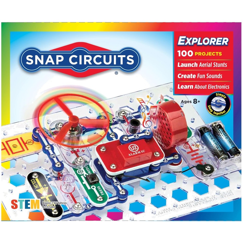 Fun STEM Toy for Kids 8+: Electronics Exploration