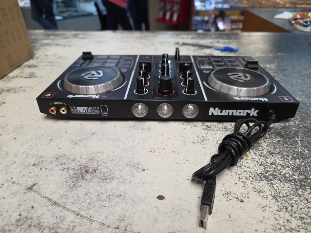 Numark Party Mix DJ Controller With Built-in Light Show