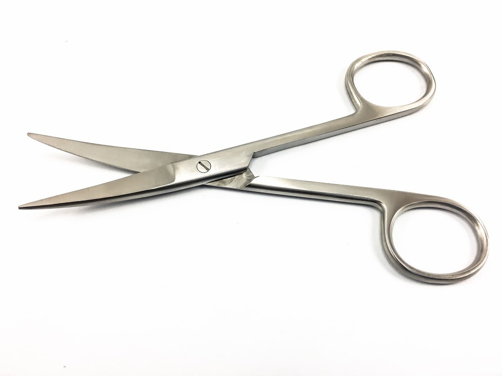 Fine Curved Scissors 16 Cm Sharp Thread Scissors First Aid Lister