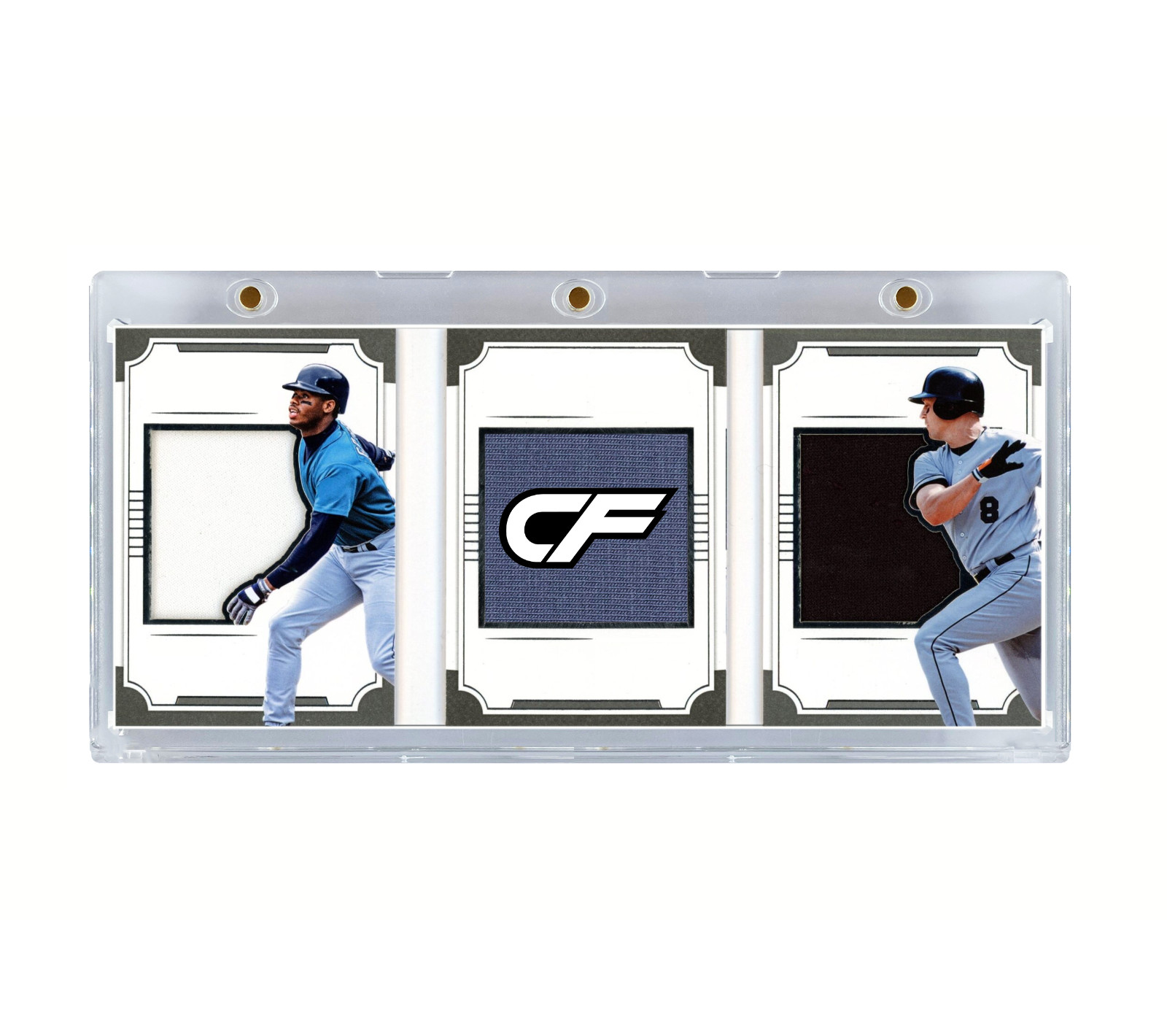 CF Triple Booklet Magnetic Card Holder 130 PT Topps Triple Threads