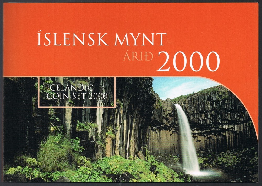 ICELAND - Icelandic Mint Set 2000 - Original Packaging - Uncommon Set