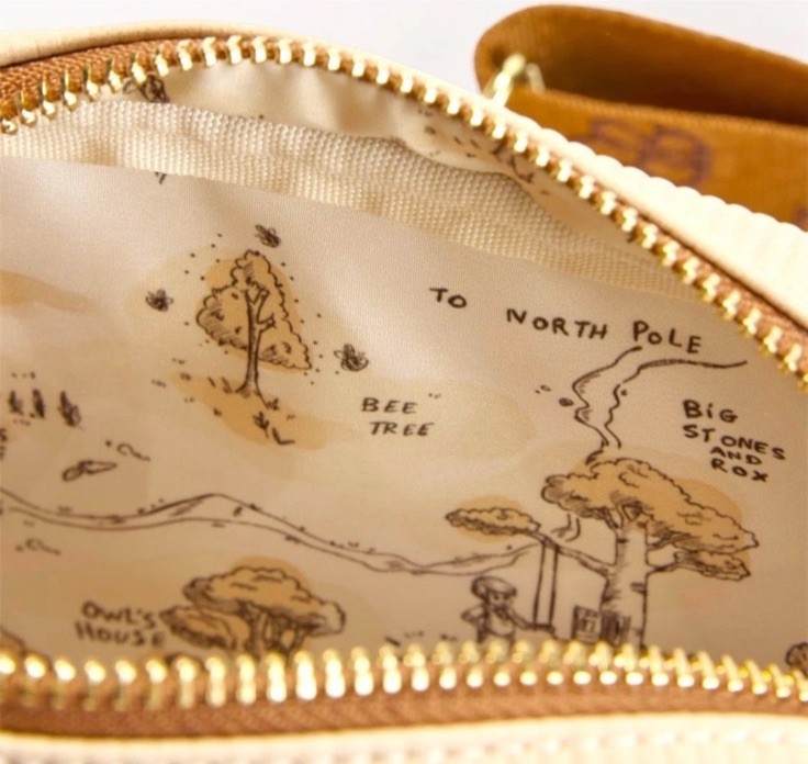 Disney Parks Loungefly Winnie The Pooh Crossbody Bag Hunny Coin Purse NEW!