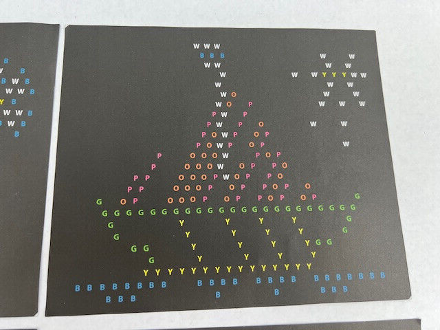 Lite Brite Replacement Instructions + Lite Pegs + 6 Overlay Sheets Parts Only