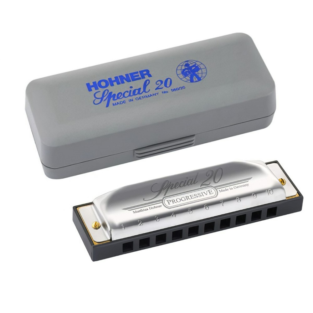 Hohner Special 20 Progressive Series Harmonica 560 A B C D E F G SHARP FLAT