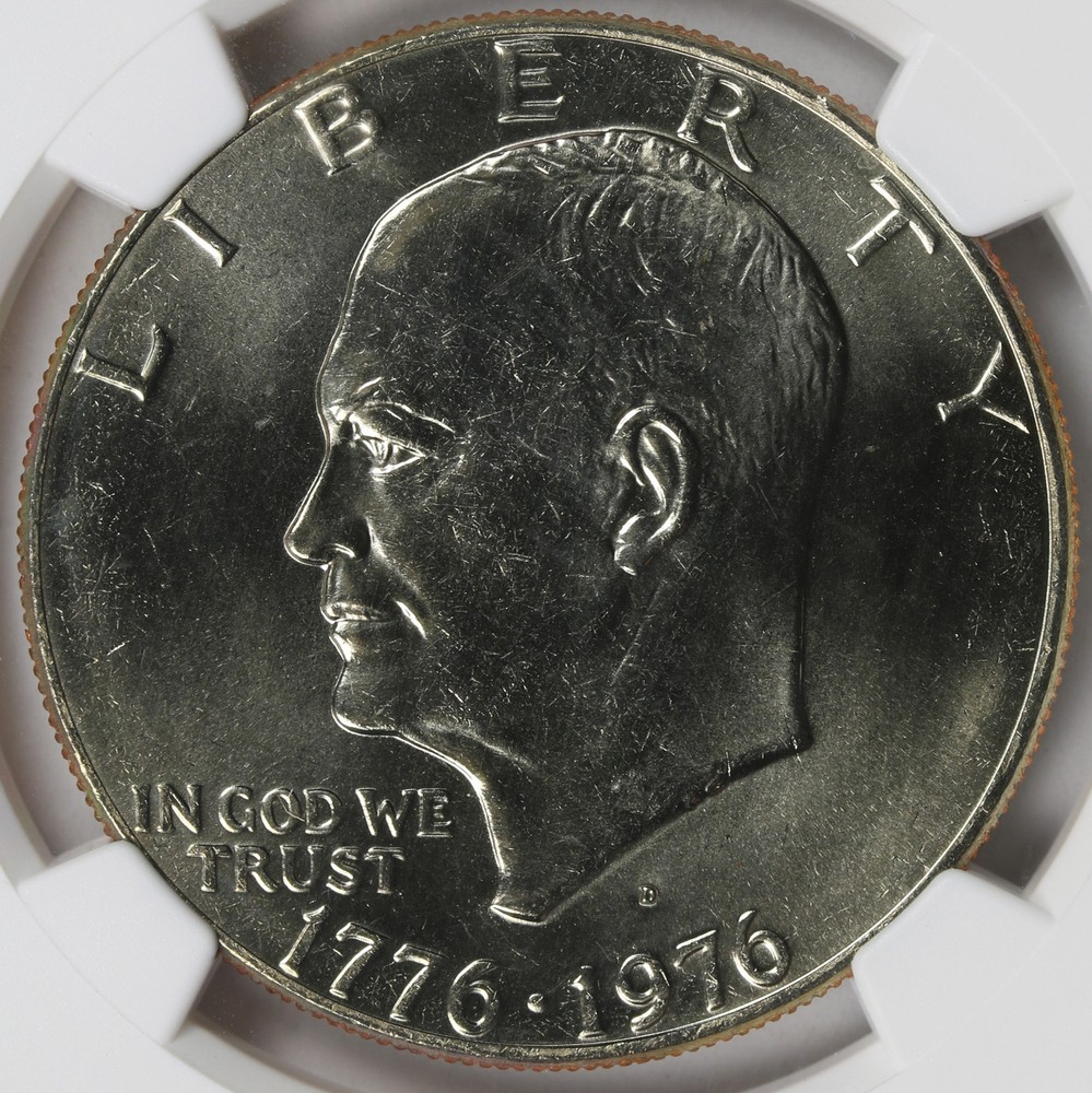 1776-1976-D $1 Type 2 Eisenhower Dollar NGC MS65