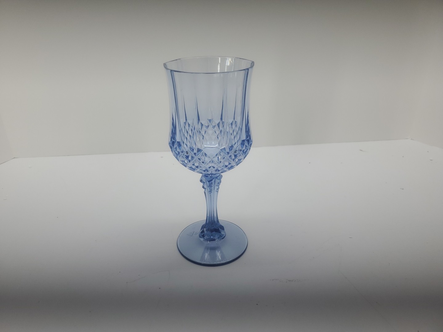 Plastic Wine Glasses，Plastic Goblets Vintage Style Cordial Drinking Glasses