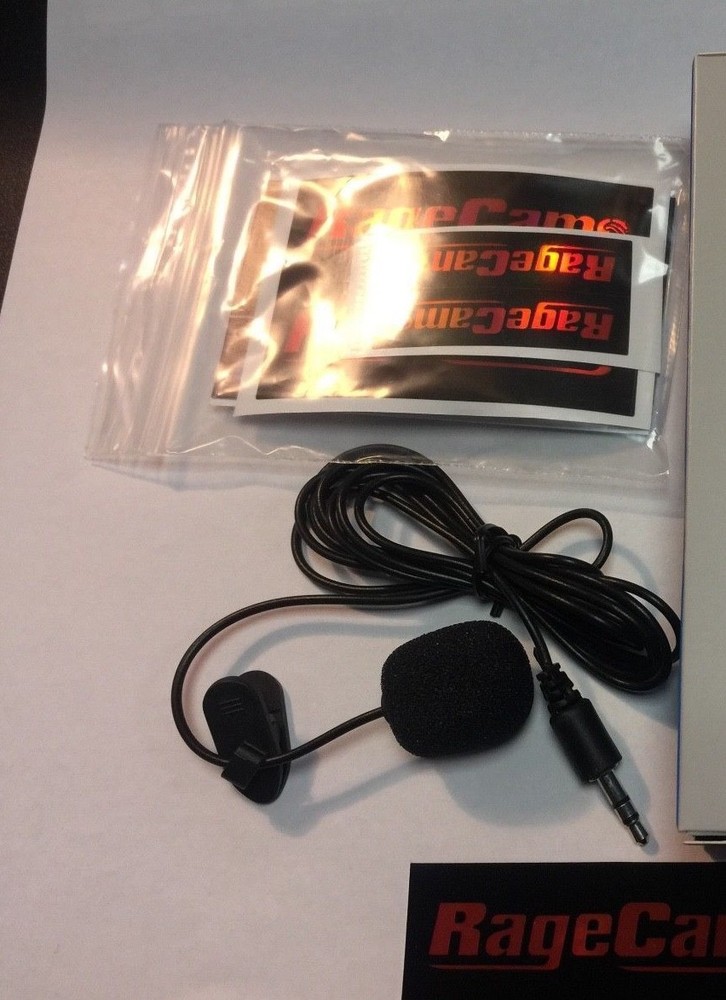 STEREO MIC MICROPHONE LAPEL CLIP ON 6'PLUG AUDIO IN FOR DRIFT GHOST S GHOSTS