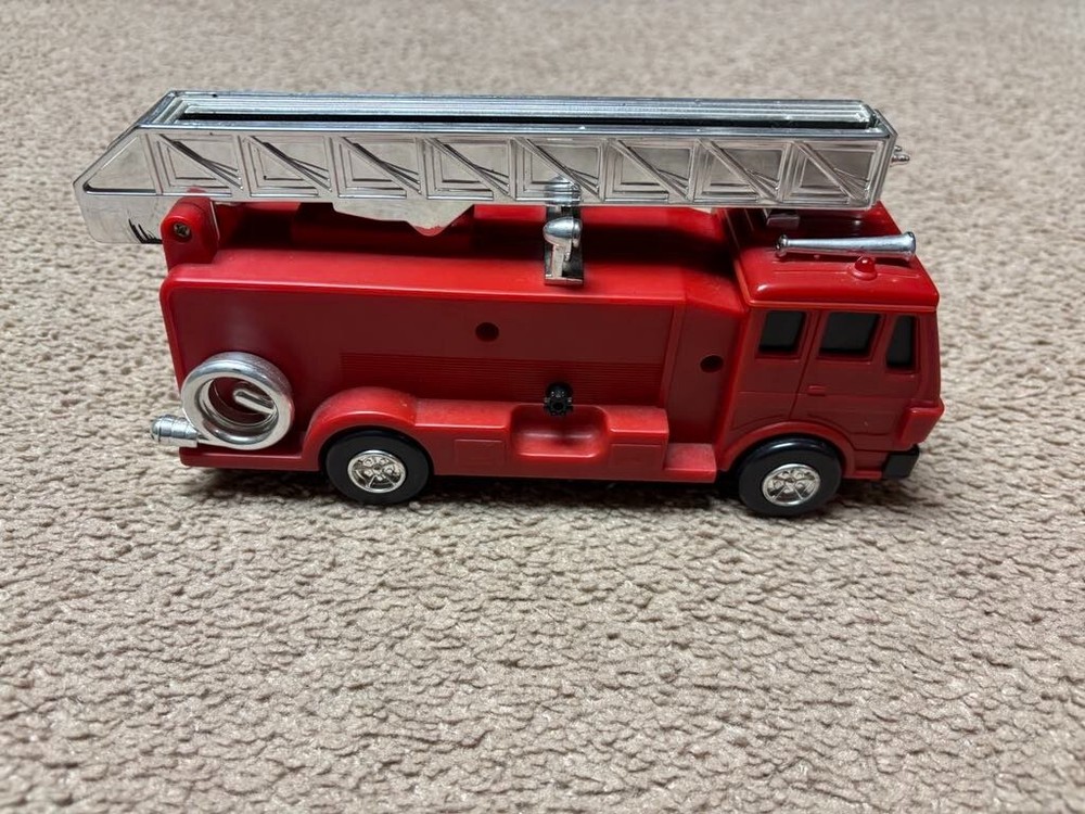Fire Ladder Truck with Clock Face