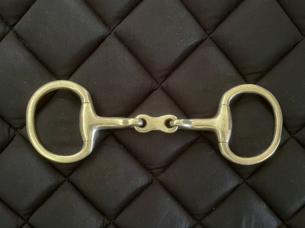 French Link O Ring Snaffle Horse Bit 5”