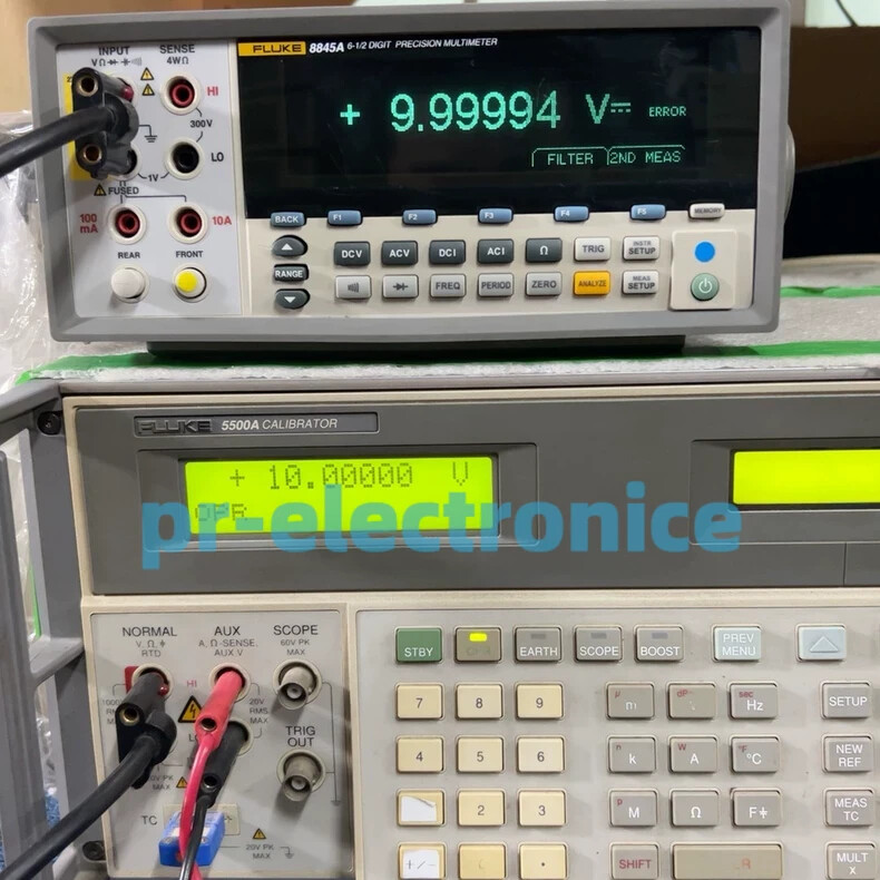 1 pcs Fluke 8845A Digital Multimeter 6.5 Digit Precision Multimeter../nice#