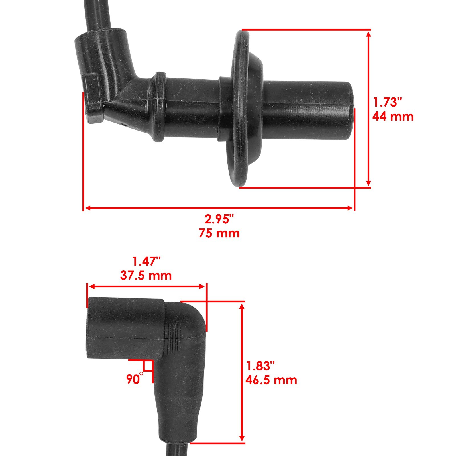 Ignition Coil & Spark Plug For Polaris Ranger 150 EFI 18-25 / ACE 150 EFI 17-21