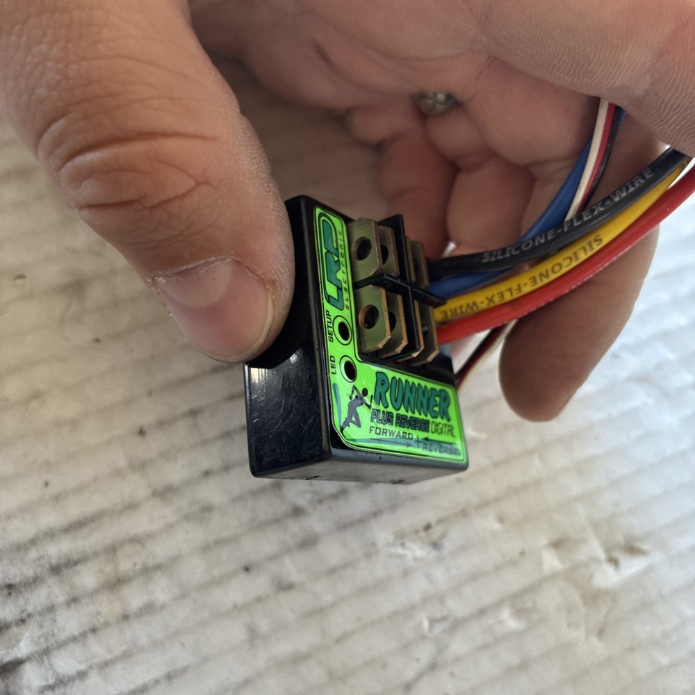 Vintage LRP Electronic Speed Controller RUNNER PLUS REVERSE DIGITAL 8305 ESC