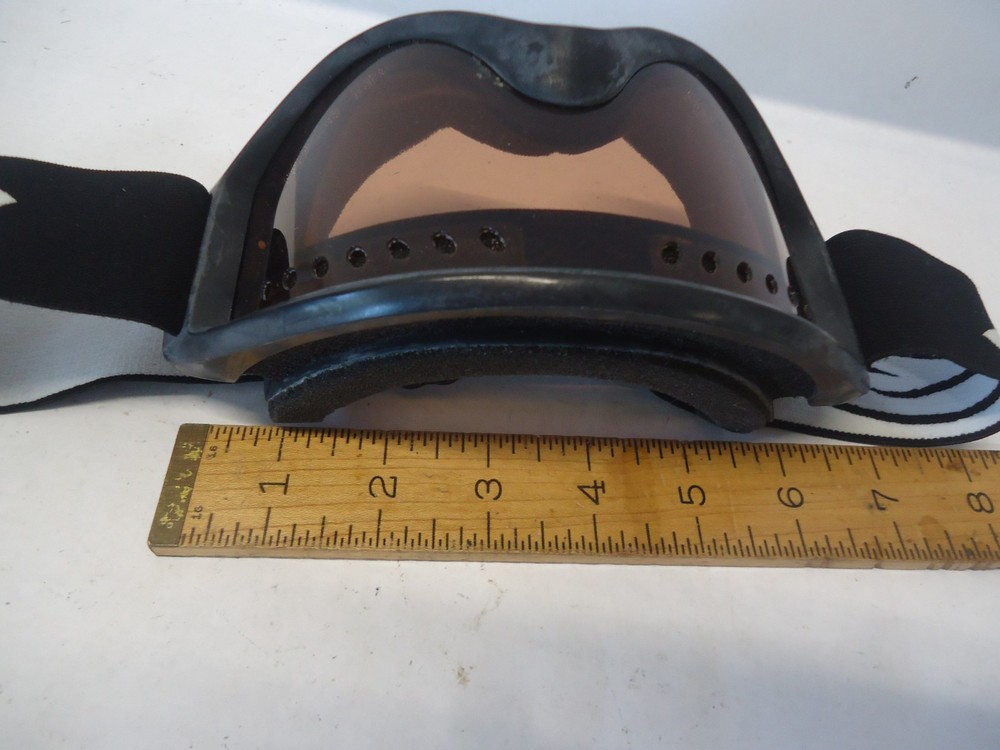 Smith Optics Ski Goggles Adjustable Ventilated Black Frame Motorcycle