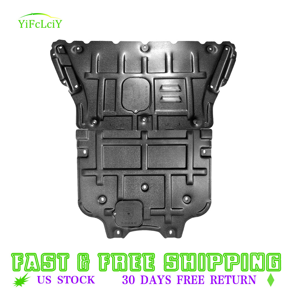 2Pcs For Audi A5 S5 2018-2023 Under Engine Splash Guards Front Engine Mud Flaps