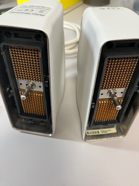 TWO PHILIPS L17-5 ULTRASOUND PROBES