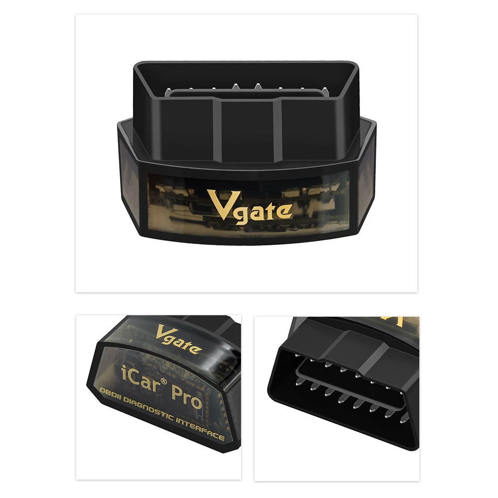 Vgate iCar Pro Bluetooth 4.0 Adapter OBD2 Diagnostic Scanner Tool Code Reader
