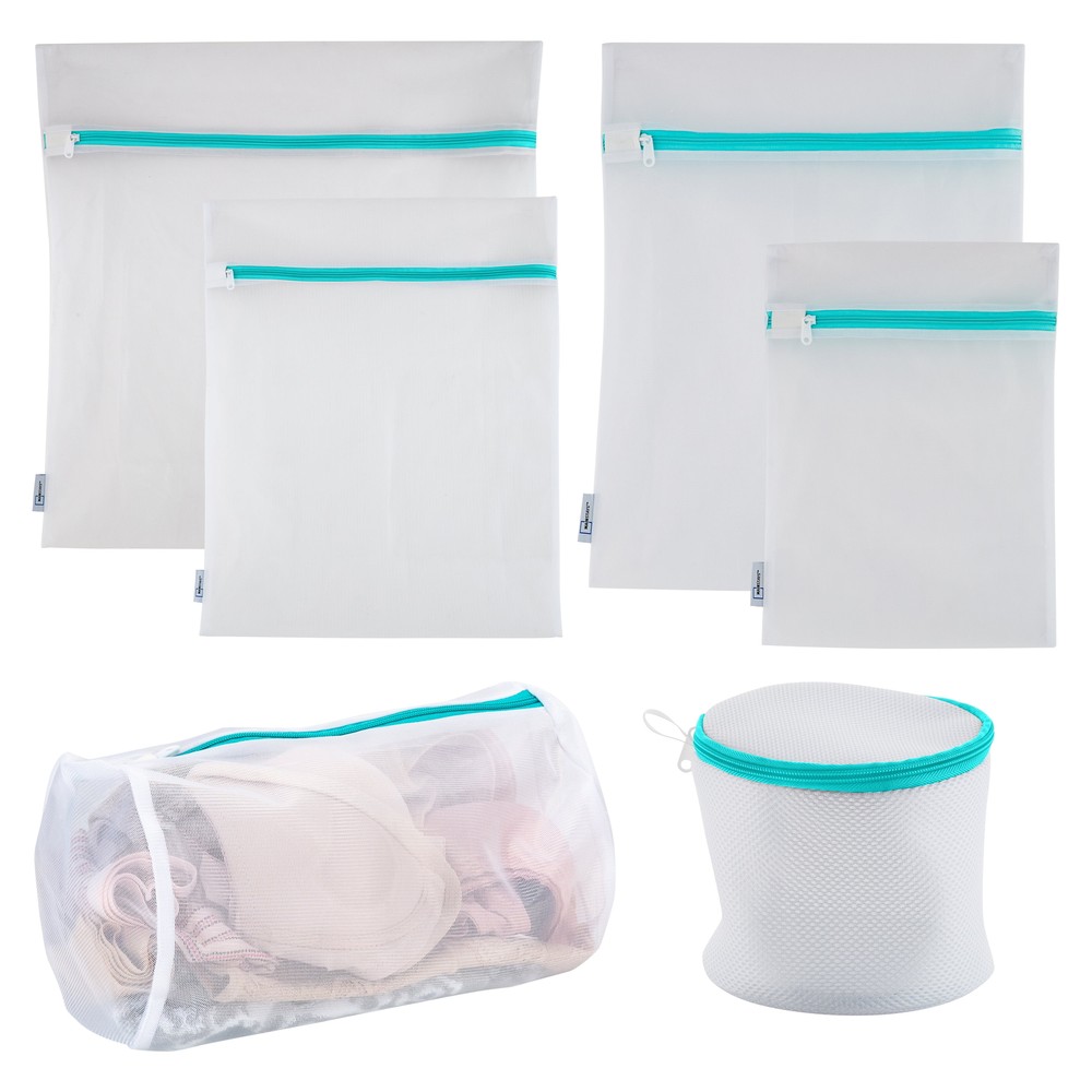 Mesh Laundry Bag Set, 6 Piece Set
